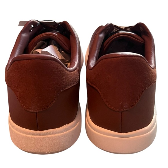 PX Clothing Brown Leather Low top Lace-Up Sneakers, sz 9 new in box - Picture 3 of 9